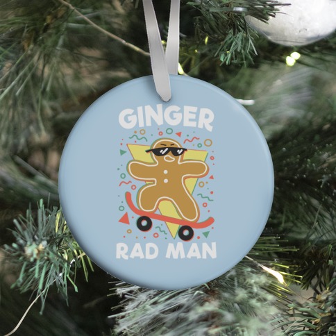 Ginger Rad Man Ornament