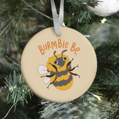 Burmble Be Derpy Bee Ornament