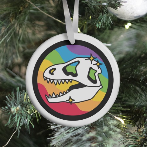 Dinosaurs Were Gay Ornament