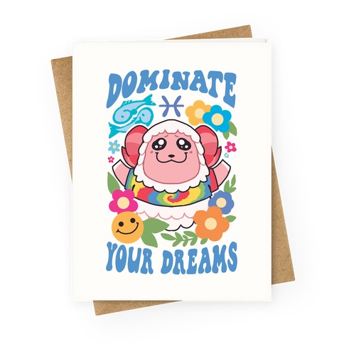 DOMinate Your Dreams Greeting Card