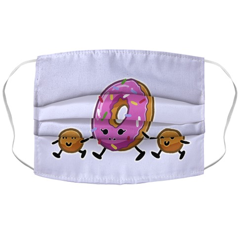 Donut Mom Accordion Face Mask