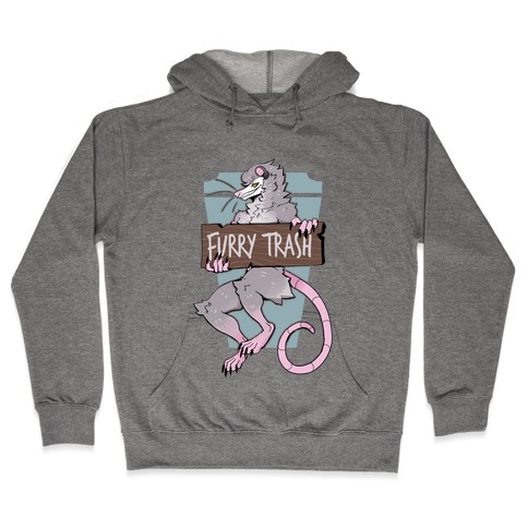 Furry Trash Hooded Sweatshirt