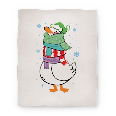 Scarf Duck Blanket