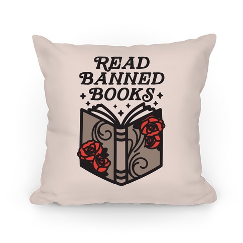 Read Banned Books Pillow