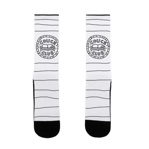 Couch Club Membership Badge Sock