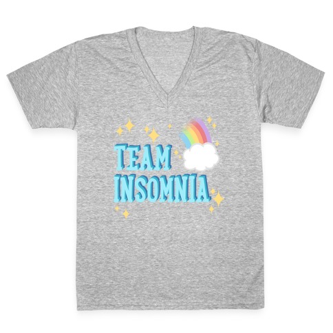 Team Insomnia V-Neck Tee Shirt