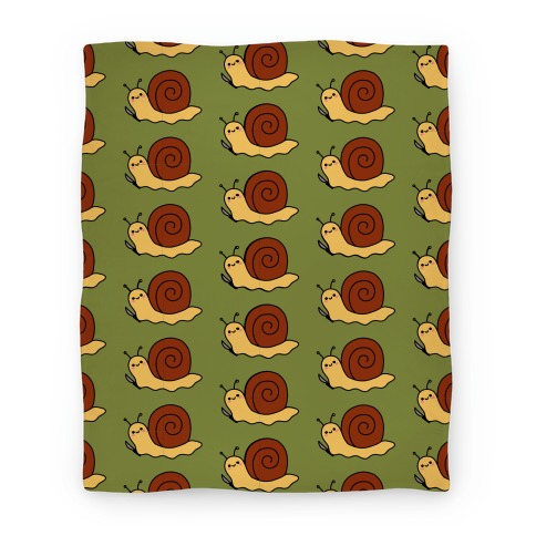 Snail With Knife Blanket