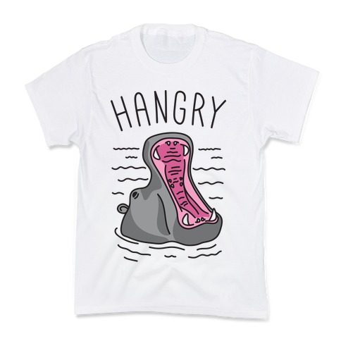 Hangry Hippo Kids T-Shirt
