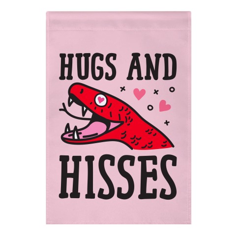 Hugs And Hisses Snake Garden Flag