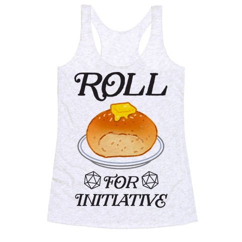 Roll for Initiative Racerback Tank Top