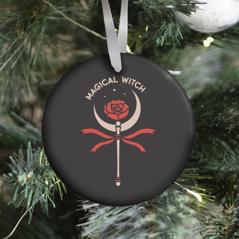 Magical Witch Wand Ornament