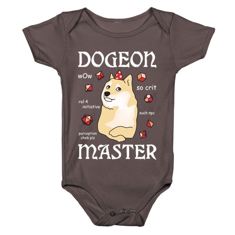 Dogeon Master Doge DM Baby One-Piece