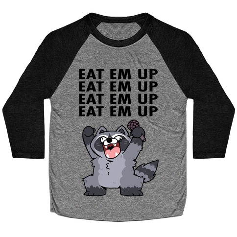 Misery x CPR x Eat Em Up, Eat Em Up Raccoon Baseball Tee