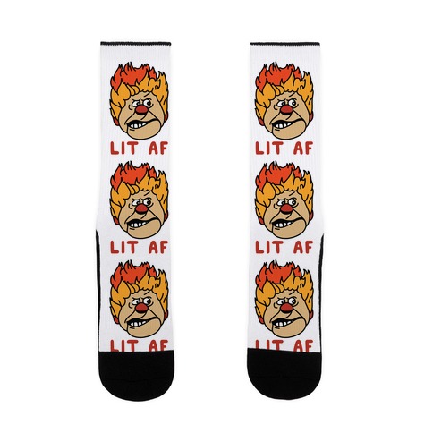 Lit AF Heat Miser Sock