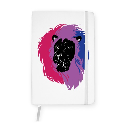 Bisexual Lion Pride Notebook