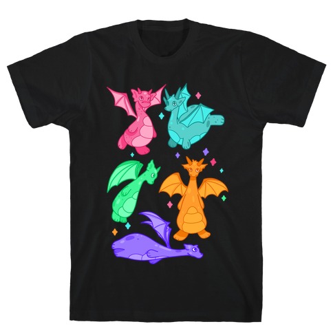Colorful Dragons T-Shirt