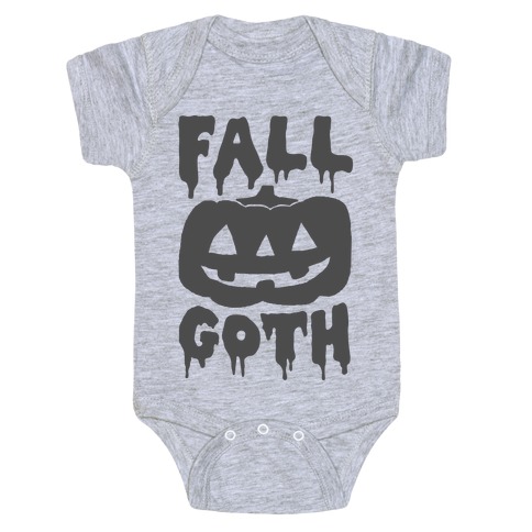 Fall Goth Baby One-Piece