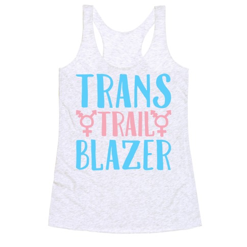 Trans Trail Blazer Racerback Tank Top