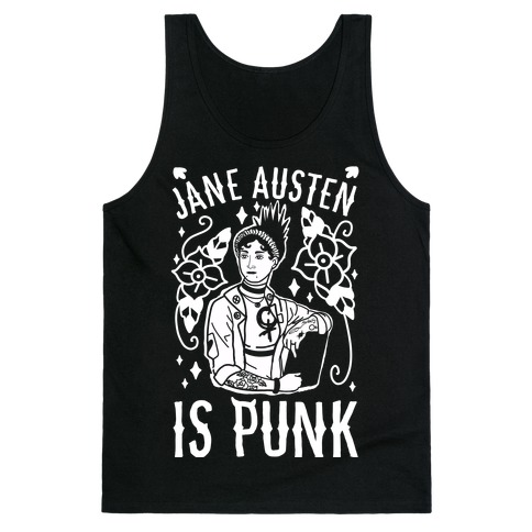 Jane Austen Is Punk Tank Top