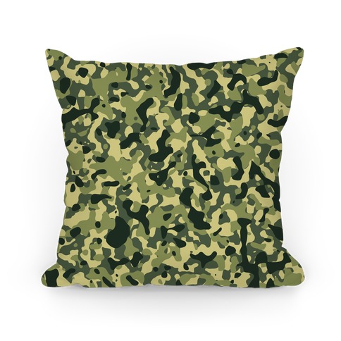 Camo Pattern Pillow