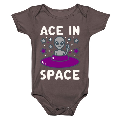 Ace In Space Alien Parody Baby One-Piece