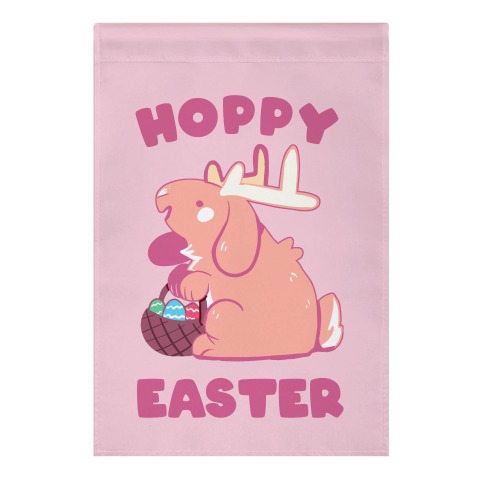 Hoppy Easter Garden Flag
