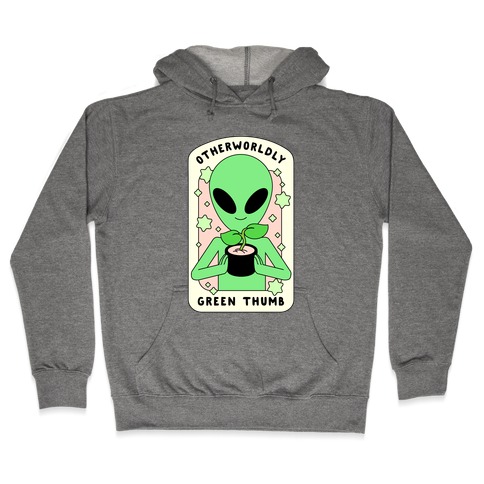 Otherworldly Green Thumb Hooded Sweatshirt