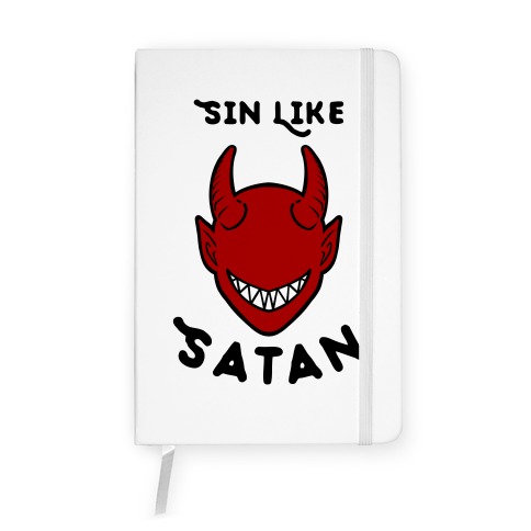 Sin Like Satan Notebook