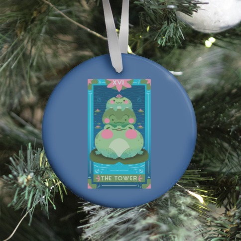 The Tower of Frogs Ornament