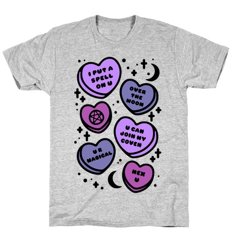 Witchy Candy Hearts T-Shirt