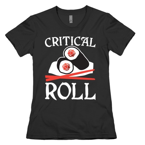 Critical Roll Sushi DnD Womens T-Shirt