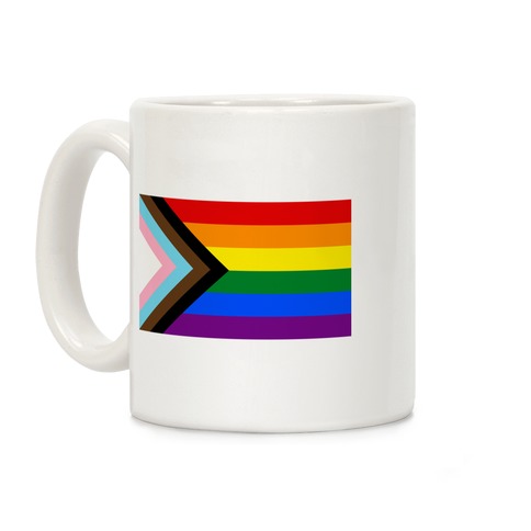Progress Pride Flag Coffee Mug