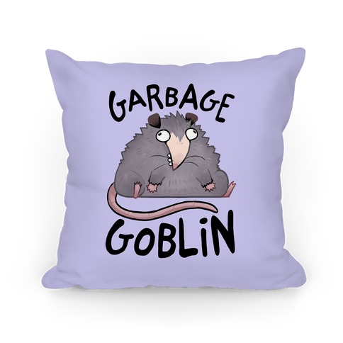Garbage Goblin Pillow