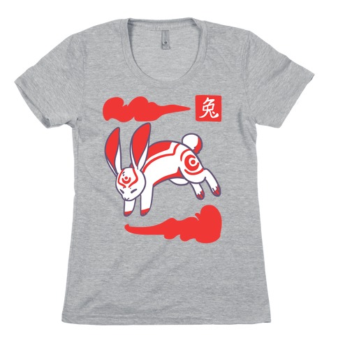 Rabbit - Chinese Zodiac Womens T-Shirt