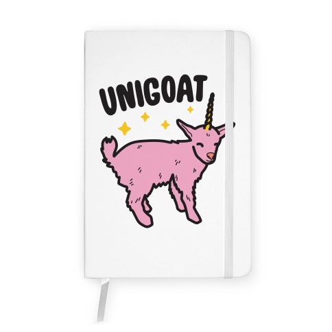 Unigoat Goat Unicorn Notebook