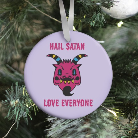 Pansexual Satan Ornament