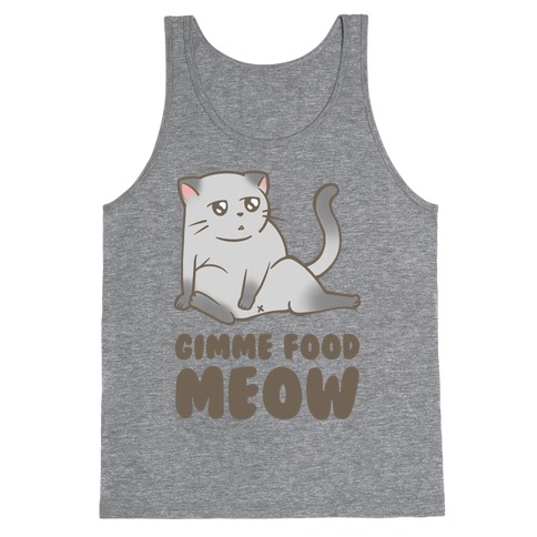 Gimme Food Meow Tank Top
