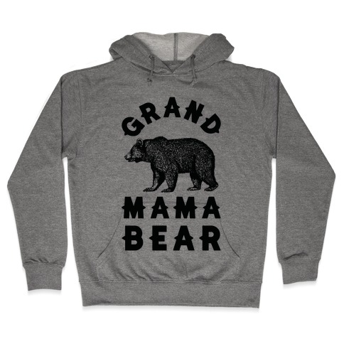 Grandmama Bear Hooded Sweatshirt