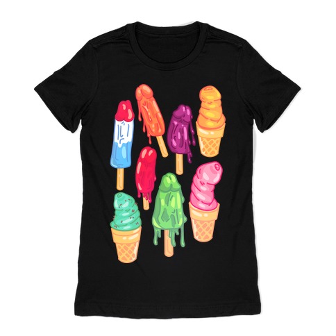 Popsicle Penises Womens T-Shirt