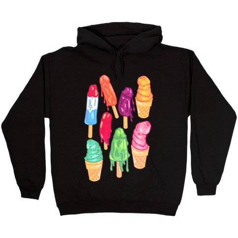 Popsicle Penises Hooded Sweatshirt