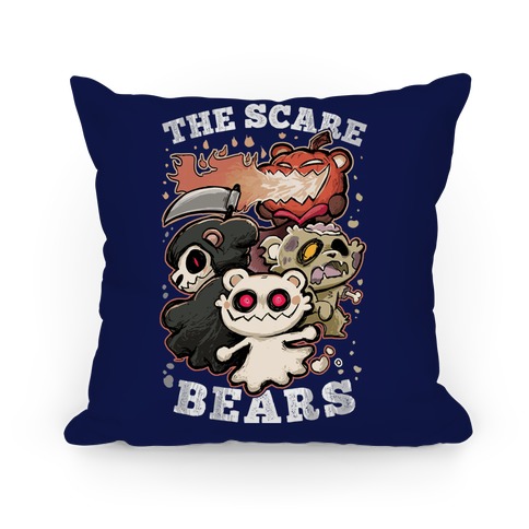 The Scare Bears Pillow