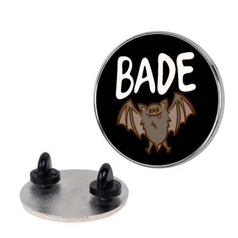 Bade Derpy Bat Parody Pin