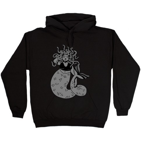 Merdusa (Mermaid Medusa) Hooded Sweatshirt