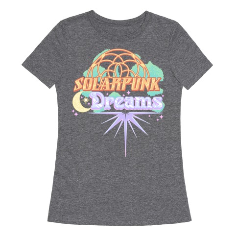 Solarpunk Dreams Womens T-Shirt