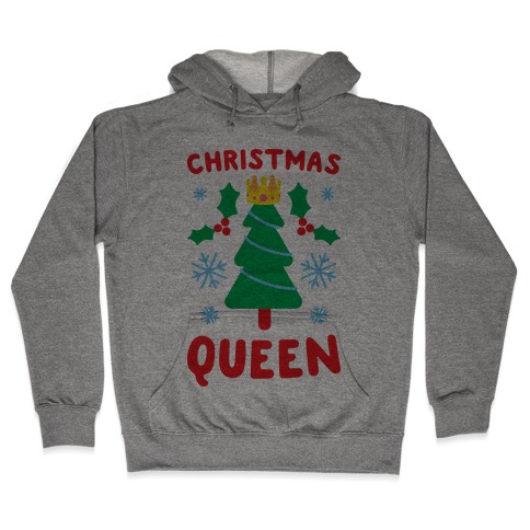 Christmas Queen Hooded Sweatshirt