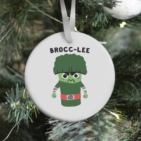 Brocc-Lee - Rock Lee Ornament