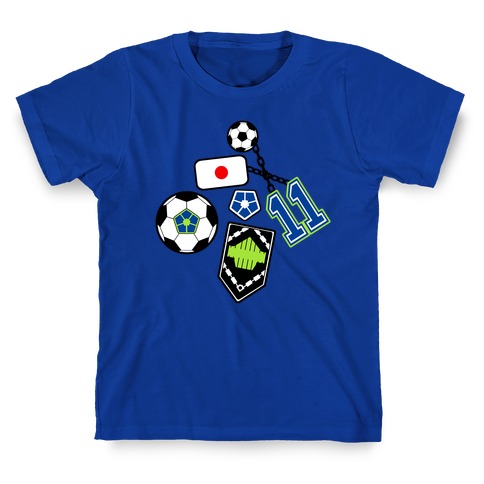 Football Anime Pattern T-Shirt
