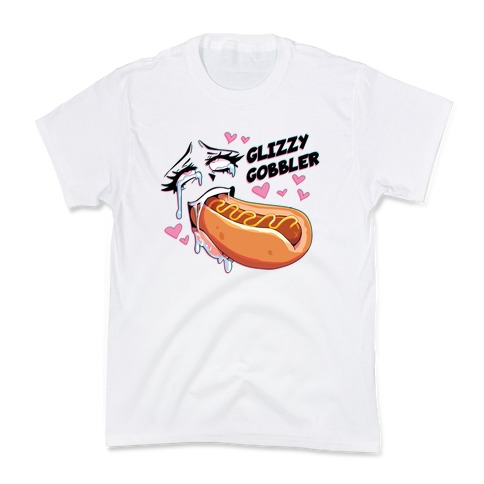 Ahegao Glizzy Gobbler Kids T-Shirt