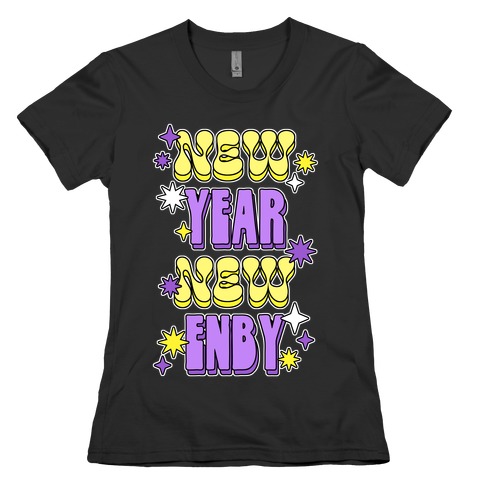 New Year New Enby Womens T-Shirt