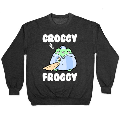 Groggy Froggy Pullover